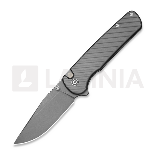CIVIVI Iron Tide, Gray Aluminum, Gray Stonewash C25011-3