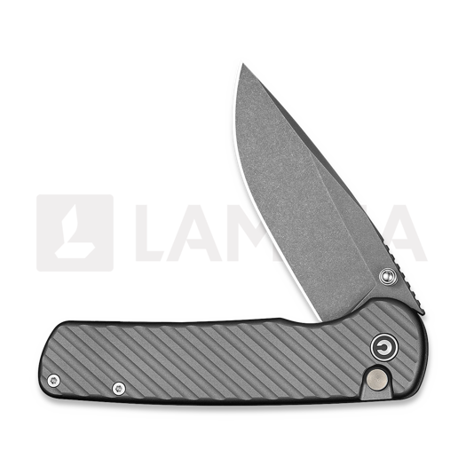 CIVIVI Iron Tide, Gray Aluminum, Gray Stonewash C25011-3