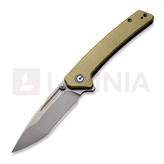 Couteau pliant CIVIVI Keen Nadder, olive micarta VC2021C