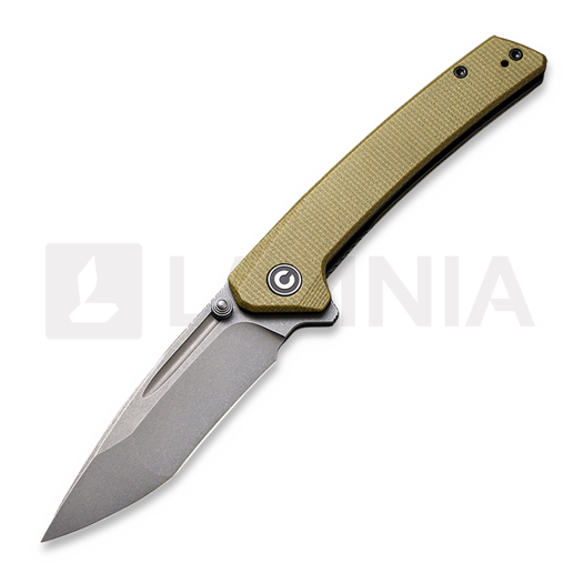 Couteau pliant CIVIVI Keen Nadder, olive micarta VC2021C