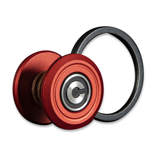 CIVIVI Key Coin Pocket Key Organizer, Red Aluminum C23056-1