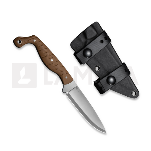 CIVIVI MDRN Hunter kniv, Brown G-10, Satin C23078-2