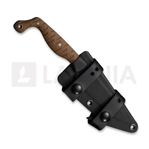 CIVIVI MDRN Hunter kniv, Brown G-10, Satin C23078-2