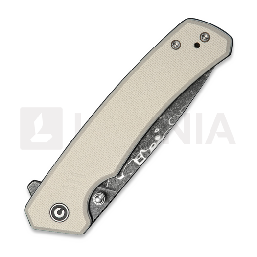 CIVIVI Merit Damascus, Ivory G-10 C24012-DS1
