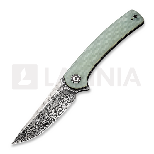 Zavírací nůž CIVIVI Mini Asticus Damascus, natural G10 C19026B-DS1
