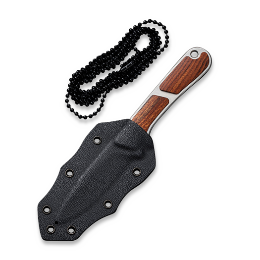 CIVIVI Mini Elementum Fixed Blade, Guibourtia, Satin C23010-4