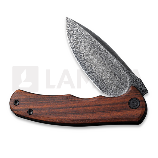 CIVIVI Mini Praxis, Guibourtia, Damascus C18026C-DS1