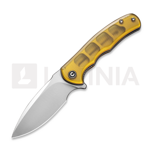 CIVIVI Mini Praxis, Polished Ultem, Satin C18026C-4