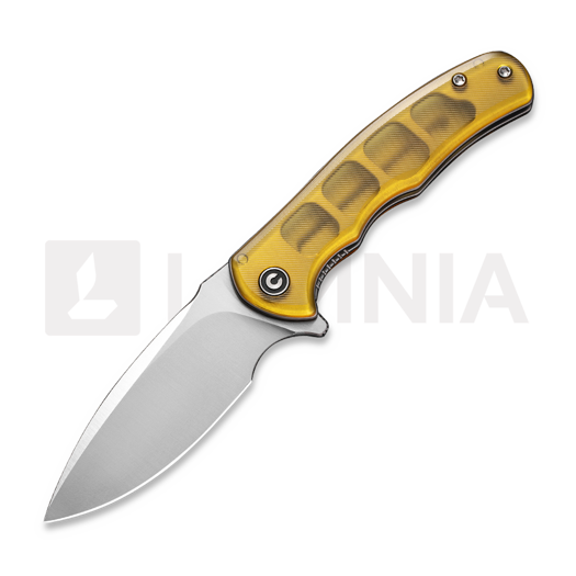 CIVIVI Mini Praxis, Polished Ultem, Satin C18026C-4