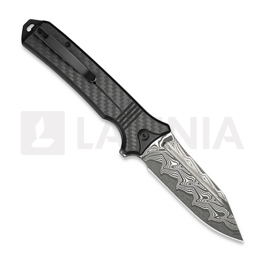 CIVIVI Neurohaptic Damascus, Black G10/Carbon Fiber C23080-DS1