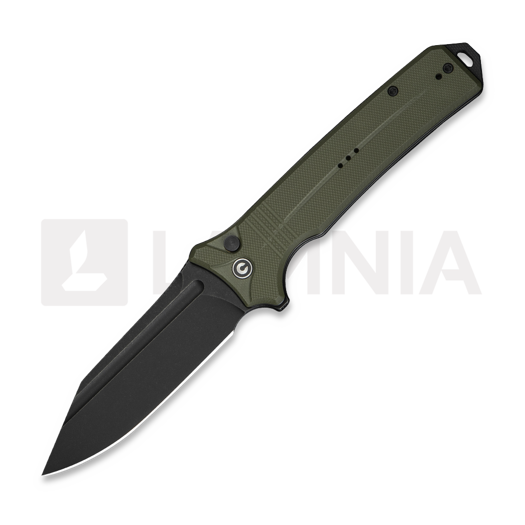 CIVIVI Neurohaptic, OD Green G10, Black Stonewash C23080-3