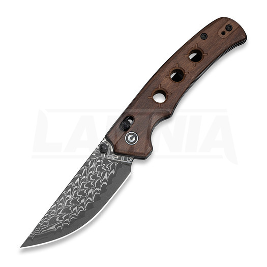 CIVIVI Noctis Damascus 접이식 나이프, Guibourtia C24020C-DS1