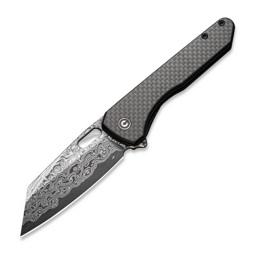 CIVIVI Nugz Damascus, Twill Carbon Fibre C23060-DS1