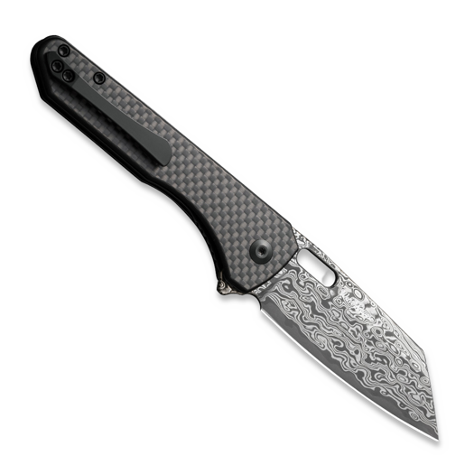 CIVIVI Nugz Damascus, Twill Carbon Fibre C23060-DS1