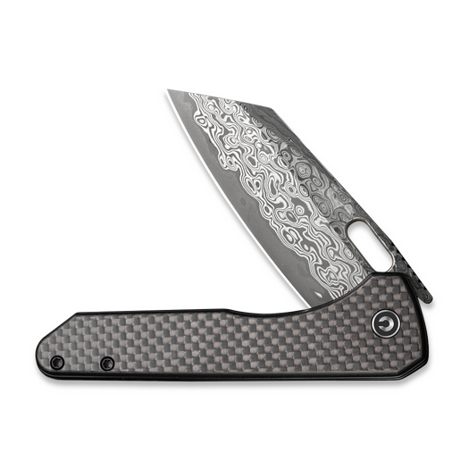 CIVIVI Nugz Damascus, Twill Carbon Fibre C23060-DS1