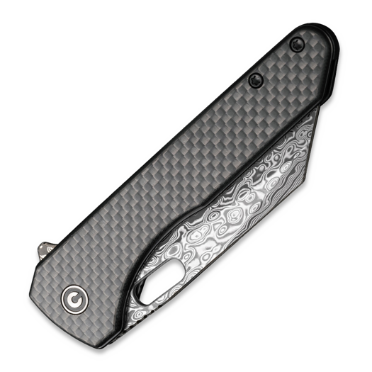 CIVIVI Nugz Damascus, Twill Carbon Fibre C23060-DS1