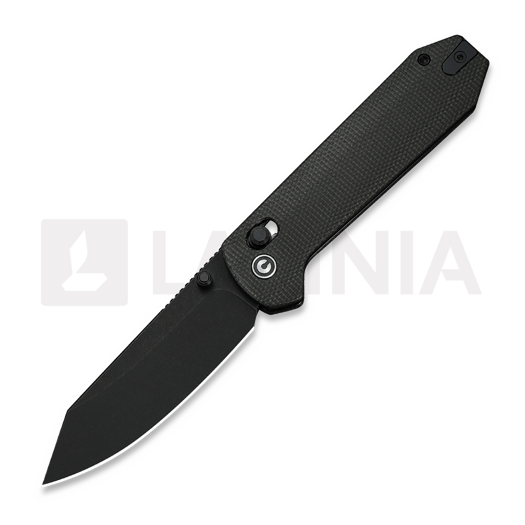CIVIVI Over Yonder 접이식 나이프, Dark Green Micarta, Black Stonewash C25027-1