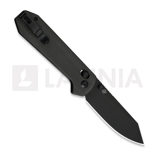 Coltello pieghevole CIVIVI Over Yonder, Dark Green Micarta, Black Stonewash C25027-1