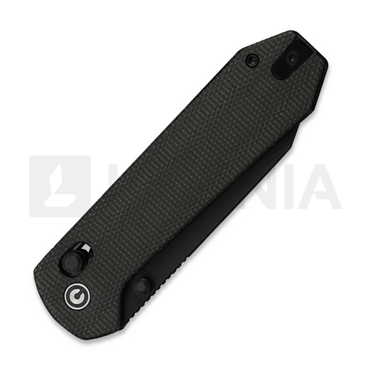 Coltello pieghevole CIVIVI Over Yonder, Dark Green Micarta, Black Stonewash C25027-1