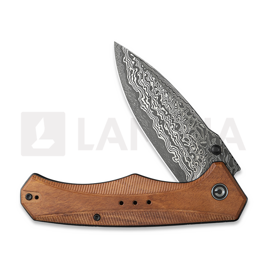 CIVIVI Photonix Damascus, Guibourtia Wood C23081B-DS1