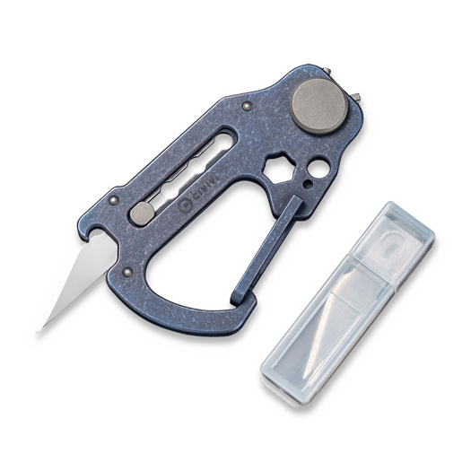 CIVIVI Polymorph Titanium Carabiner Keychain Multi-Tool C20045
