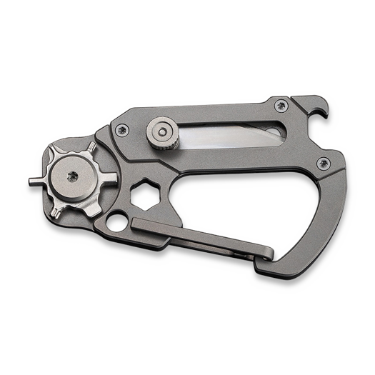 CIVIVI Polymorph Titanium Carabiner Keychain Multi-Tool, grau C20045-1