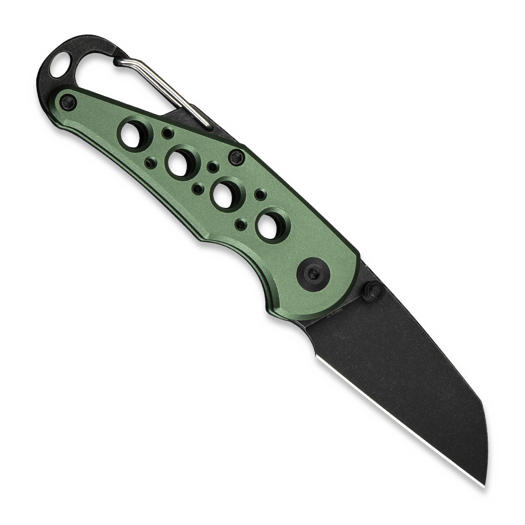 CIVIVI Pragma, Green Aluminum, Black Stonewash C23062B-3