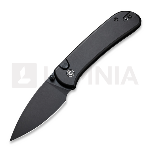 CIVIVI Qubit, Black Aluminium, Black Stonewash C22030E-1