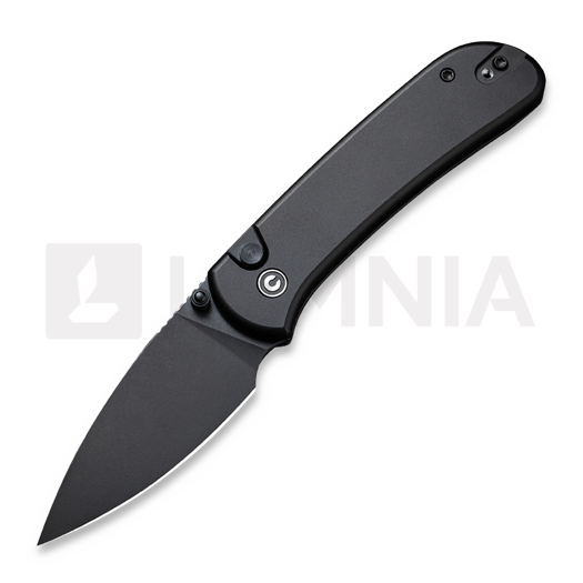 CIVIVI Qubit, Black Aluminium, Black Stonewash C22030E-1