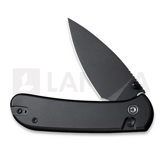 CIVIVI Qubit, Black Aluminium, Black Stonewash C22030E-1