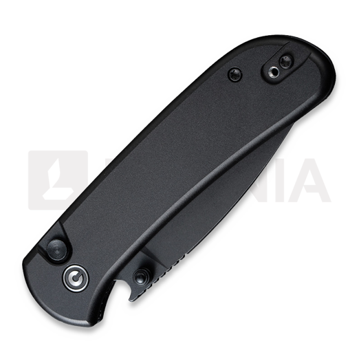 CIVIVI Qubit, Black Aluminium, Black Stonewash C22030E-1