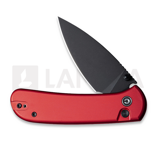 CIVIVI Qubit, Red Aluminium, Black Stonewash C22030E-2