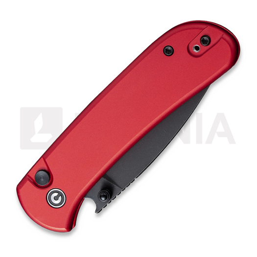 CIVIVI Qubit, Red Aluminium, Black Stonewash C22030E-2