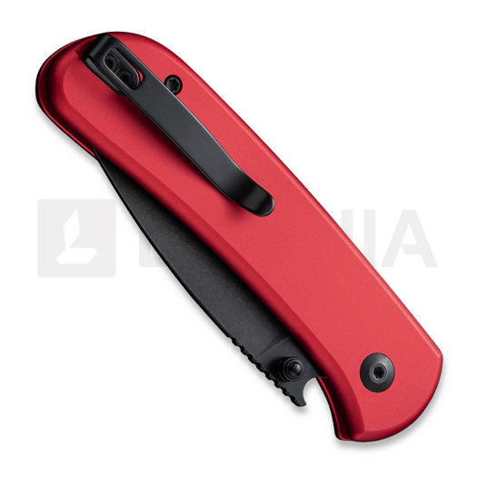 CIVIVI Qubit, Red Aluminium, Black Stonewash C22030E-2