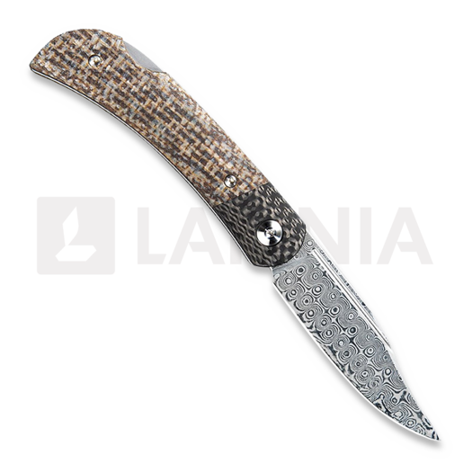 CIVIVI Rustic Gent sulankstomas peilis, damascus, matrix micarta C914DS-2