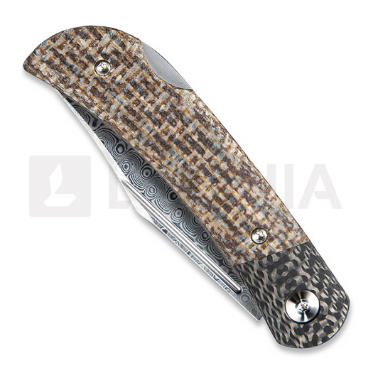 CIVIVI Rustic Gent sulankstomas peilis, damascus, matrix micarta C914DS-2