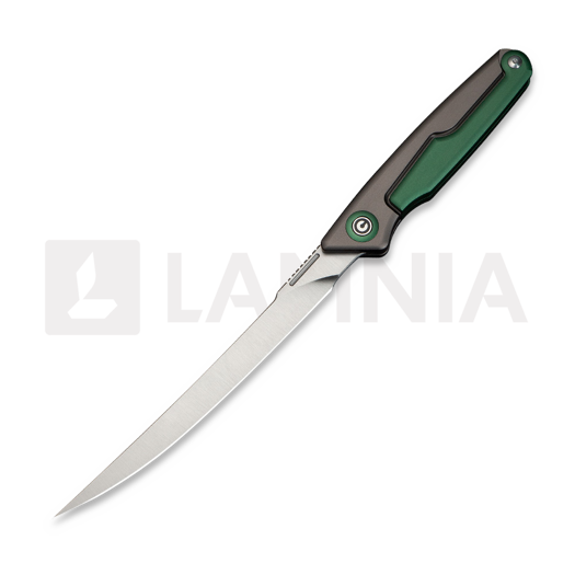 Navalha CIVIVI Shawka, Gray & Green Aluminum, Satin C22029B-3