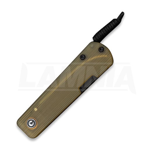 CIVIVI Slippy Sendy foldekniv, Milled Bead Blast Ultem, Black Stonewash C24075A-1