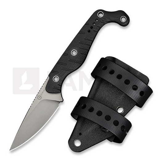 CIVIVI SOKN, Black G-10, Stonewash C22027-1