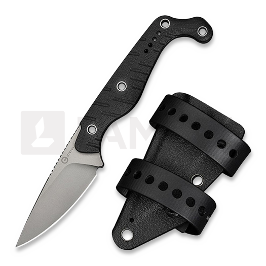 CIVIVI SOKN, Black G-10, Stonewash C22027-1