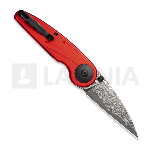 CIVIVI Starflare Damascus, Red Aluminum C23052-DS1