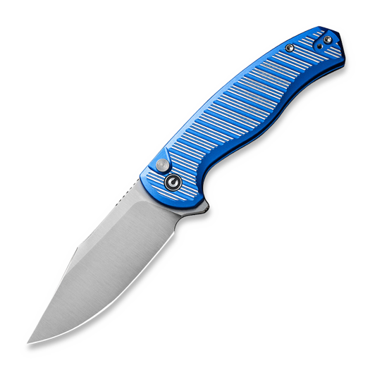 CIVIVI Stormhowl, Milled Bright Blue Aluminum, Satin C23040B-2