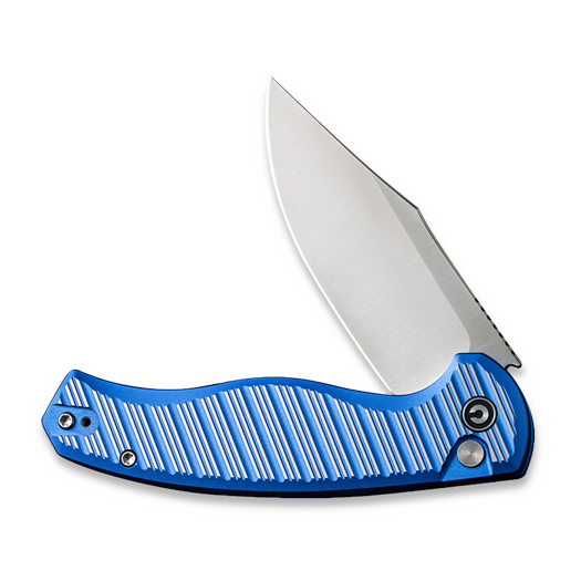 CIVIVI Stormhowl, Milled Bright Blue Aluminum, Satin C23040B-2