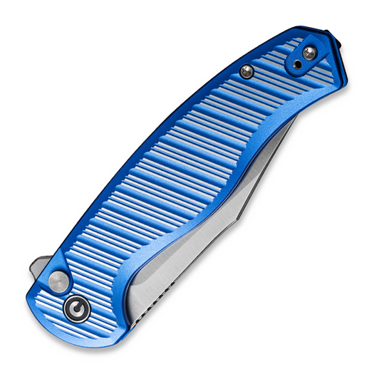 CIVIVI Stormhowl, Milled Bright Blue Aluminum, Satin C23040B-2