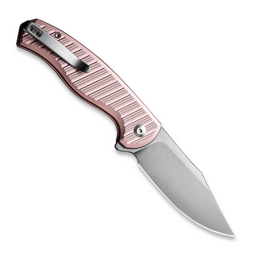 CIVIVI Stormhowl, Milled Light Pink Aluminum, Satin C23040B-3