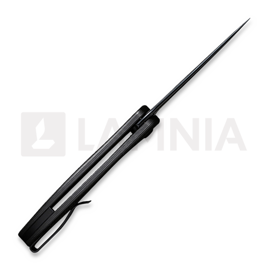 CIVIVI Synergy3 Damascus foldekniv, trailing point, carbon fiber C20075A-DS1