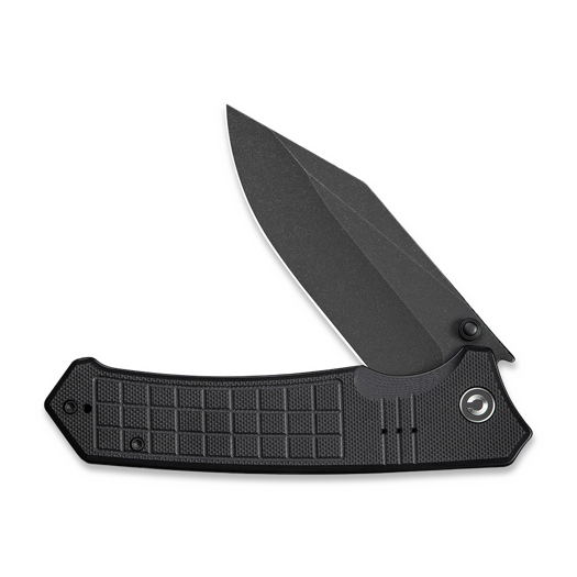 CIVIVI Tacticorix, Black G-10, Black Stonewash C23055-1