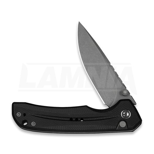 CIVIVI Tarask foldekniv, Black G-10, Stonewash C25023C-1