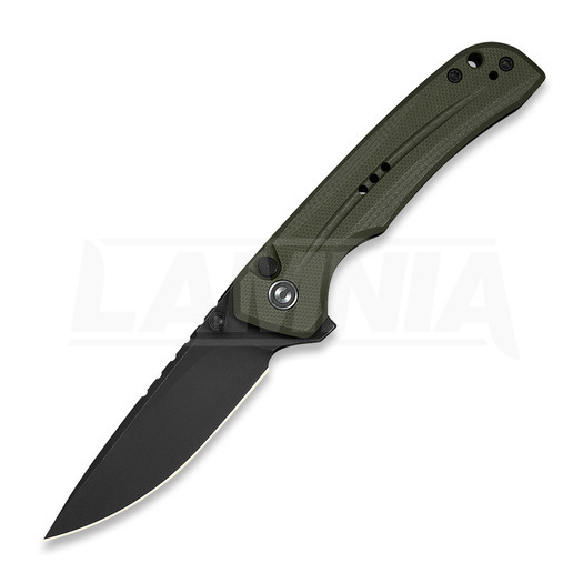 CIVIVI Tarask 접이식 나이프, OD Green G-10, Black Stonewash C25023C-2