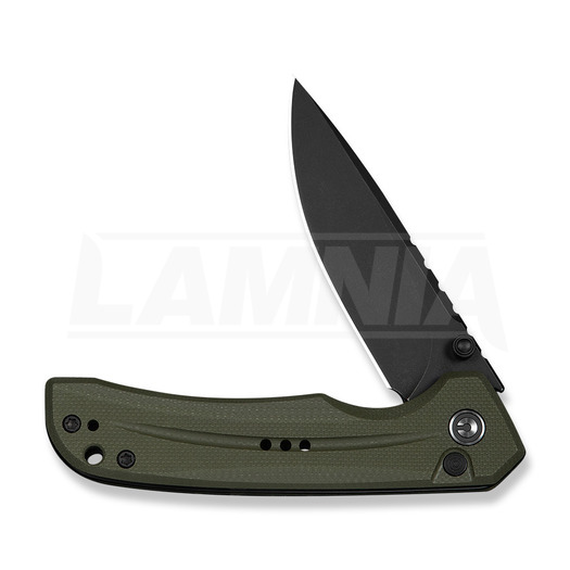 CIVIVI Tarask foldekniv, OD Green G-10, Black Stonewash C25023C-2